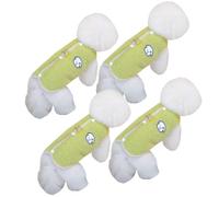 Kelisdi Chalecos de forro polar cálido para perros para proteger el frío en invierno con cierres de apertura trasera, ropa cómoda y suave para mascotas, para paseos al aire libre, chalecos de moda