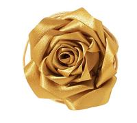 Kelisdi Cinturón de vestido de fiesta para mujer, correa de rosa vintage, estética, joyería para el cuerpo, accesorio floral, decoración floral, amarillo, Talla única