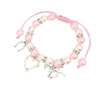 Kelisdi Colgante ajustable de elfos de estrella con detalles de perlas de imitación para mujeres y niñas, joyería ligera, uso diario, cadena de perlas versátil, talla única, como se describe