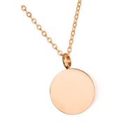 Kelisdi Elegante collar con colgante redondo para cenizas de mascotas con sellado seguro para cenizas que contienen recuerdos, regalo de pérdida