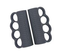 Kelisdi Empuñaduras antideslizantes de entrenamiento para levantamiento de peso muerto, pesas de entrenamiento de pesas, protectores de palma resistentes al sudor, mango ergonómico para gimnasio