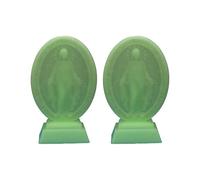 Kelisdi Estatua de la Virgen María con luz nocturna, estatua de Nuestra Señora de las Gracias, adorno para decoración del hogar, regalo religioso