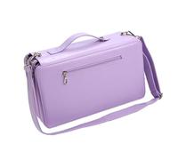 Kelisdi Estuche organizador grande para marcadores con 120 ranuras, bolsa de almacenamiento con correa para el hombro para pinceles, bolígrafos, suministros de arte, organizador de correa para el