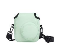 Kelisdi Funda compacta para cámara, bonito accesorio para 12 cámaras, resistente y fuerte, solución de transporte fácil bolsa portátil, verde claro