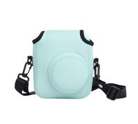 Kelisdi Funda compacta para cámara, bonito accesorio para 12 cámaras, resistente y fuerte, solución de transporte fácil bolsa portátil, azul claro