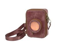 Kelisdi Funda protectora para bolsa de piel EVO con correa ajustable extraíble, bolsa de cámara de 3 colores, funda de piel para llevar al hombro, fotógrafos, Brown