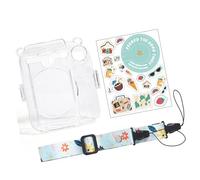 Kelisdi Funda transparente de cobertura completa para 12 fundas protectoras para cámara, protección de PC, carcasa de policarbonato de fácil instalación