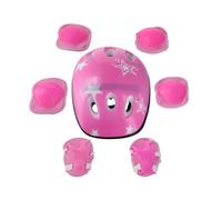 Kelisdi Juego de equipo de protección para niños, ajustable, rodillera, codera, muñequera, para niños de 3 a 16 años, scooter, monopatín, ciclismo, muñequeras para niños