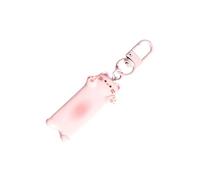 Kelisdi Llavero fino felino moderno para bolsa, elegante, funcional, llavero de gatos, accesorio para iluminar tu momento de rutina, llavero de resina para gatos, a, Talla única