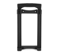 Kelisdi Maleta telescópica con mango de metal, herramienta de repuesto práctica y a prueba de arañazos, maleta telescópica, 35 cm