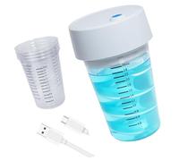 Kelisdi Mezclador eléctrico automático de resina epoxi con textura ABS para agitar, ahorrar tiempo y energía en proyectos de manualidades. Mezclador eléctrico