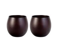 Kelisdi Paquete de 2 recipientes tradicionales de madera hechos con pulido fino para mejorar el agarre y uso multifuncional en hogares de momentos de relajación diaria