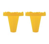 Kelisdi Paquete de 2 soportes portátiles para conos de helado, diseño sin goteo, herramienta a prueba de fugas para niños, accesorios de PC, soportes portátiles para conos de helado para viajes