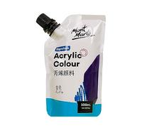 Kelisdi Pintura acrílica de un solo color no se decolora, no tóxica, 11 colores (bolsas de 100 ml) en bolsas de pigmento rico