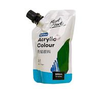 Kelisdi Pintura acrílica de un solo color no se decolora, no tóxica, 11 colores (bolsas de 100 ml) en bolsas de pigmento rico