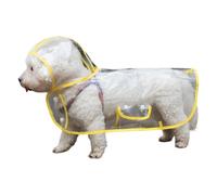 Kelisdi Prompt Wear - Traje de lluvia para perro, corte ergonómico, aislado, para perros de movimiento rápido en duchas pesadas, cortavientos CrystallineDog