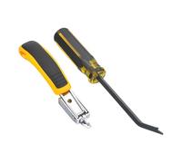 Kelisdi Removedor de grapas con agarre ergonómico para una rápida extracción, minimiza el esfuerzo necesario en el extractor de restauración de muebles