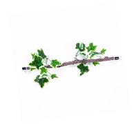 Kelisdi Reptiles Planta Ocultar Vid Rama Hojas Terrario Jungla Hábito Para Lagartijas Serpiente Decorativo Planta Falsa Rama Artificial Decoración Reptiles
