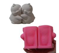 Kelisdi Silicona artística con cerdos, koala, pájaro, para decoración de regalos