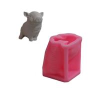 Kelisdi Silicona artística con cerdos, koala, pájaro, para decoración de regalos
