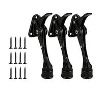 Kelisdi Soporte de puerta de aleación de zinc estable con topes antideslizantes para muebles, accesorios para oficinas y hogar, bloque reductor de ruido