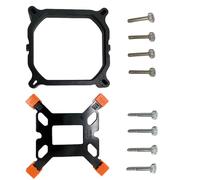 Kelisdi Soporte de ventilador de refrigeración de CPU de fácil instalación para plataformas 1700 1200 115 x 2011 1366, no es fácil de envejecer, soportes de montaje de enfriadores de CPU