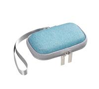 Kelisdi Soporte duro de EVA para disco pequeño E61 E60 SSD Drive EVA con interior suave, bolsas de bolsillo SSD bolsa de transporte