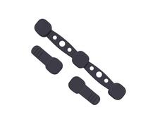 Kelisdi Sujetadores de silicona resistentes al calor para freidoras de aire, diseño antideslizante, clip de imanes para un fácil almacenamiento, freidoras de aire, clips de imanes de silicona