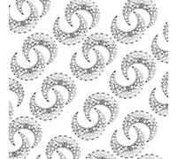 Kelisdi Suministros de manualidades para decoración de manualidades, adornos de media luna hueca de metal para decoraciones y accesorios, adornos de álbumes de recortes, Medio, como se describe, como