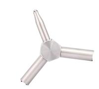 Kelisdi Válvulas de carga de tambor, llave triangular para un fácil ajuste y mantenimiento eléctrico, reparación del hogar, herramientas