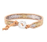 KELITCH Nueva Pulsera Hilo Cuentas Miyuki Nuevas Pulseras Abrigo Cuero Pulseras Mujer Trenzadas Tejidas