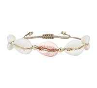 KELITCH Pulsera de abalorios hecha a mano con conchas marinas para mujer, pulsera de cuentas Miyuki H