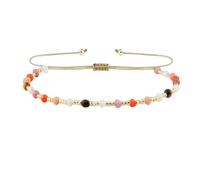 KELITCH Pulsera de perlas de la amistad hecha a mano con cuentas Miyuki para mujer, Talla única, Concha, Miyuki