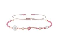 KELITCH Pulsera de perlas de la amistad hecha a mano con cuentas Miyuki para mujer, Talla única, Miyuki, Miyuki