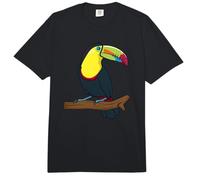 Kell-Billed Tucán Sentado en un árbol Comfort Colors Adult Heavyweight T-Shirt