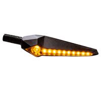KELLERMANN Axera LED intermitentes Con cristal transparente,12 V/10W, negro