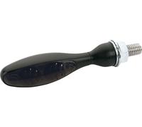Kellermann 142.100 Micro 1000 Dark - Intermitente para Manillar de Moto (Cristal Tintado), Color Negro