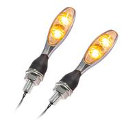 Kellermann Micro 1000 Extreme Intermitente Claro Cromo Delante O Detrás Par