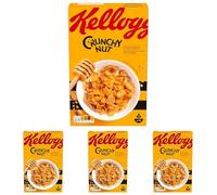 KELLOGGS - Cereales Crunchy Nut Caja 500 Gr (Paquete de 4)