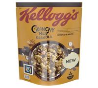 Kellogg's Crunchy Nut Granola Choco y Nuts | Muesli de chocolate con avellanas | Paquete individual (1 x 380 g)