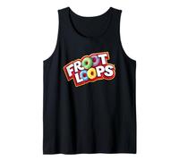 Kellogg's Froot Loops - Cereal para desayuno con logotipo de los años 2000 Camiseta sin Mangas