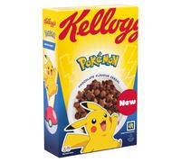Kellogg's Pokemon Cereal de Trigo y Maíz Sabor a Cacao, 350g