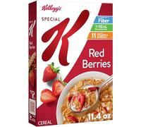 Kellogg's Special K - Cereales de desayuno, cereales de fibra, desayuno familiar, bayas rojas, caja de 11 onzas (1 caja)