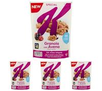 Kellogg's Special K Granola con avena y mixed berries 320g (Paquete de 4)