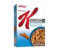 Kellogg's Special K Protein - Cereal de desayuno, cereales proteicos, desayuno familiar, toque original de canela, caja de 13 onzas (1 caja)