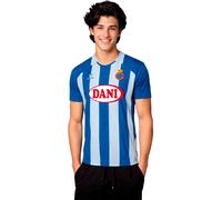 Kelme - Camiseta oficial RCD Espanyol Primera Equipación 2024-2025, Unisex, Royal Blue-White, L