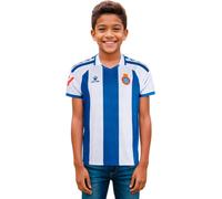 Kelme - Camiseta oficial RCD Espanyol Primera Equipación 2025-2026 Niño, Unisex, Blue-White, T 8