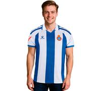Kelme - Camiseta oficial RCD Espanyol Primera Equipación 2025-2026, Unisex, Blue - White, S