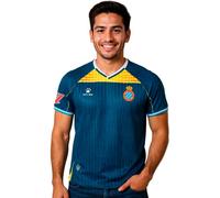 Kelme - Camiseta oficial RCD Espanyol Tercera Equipación 2025-2026, Unisex, Blue, XL