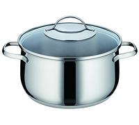 Kelomat, 1802-317, Cacerola de carne, diámetro de 20 cm, capacidad de 3,1 litros, con tapa, Torrano, acero inoxidable, olla